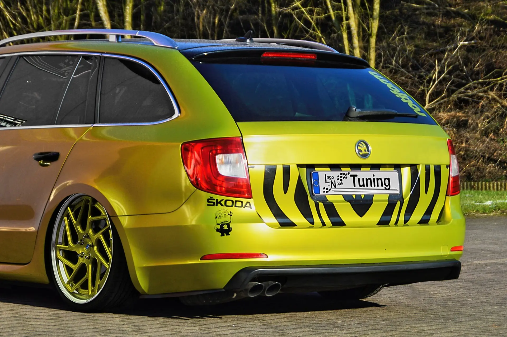 Ingo Noak Heckschürzenansatz für Skoda Superb 3T