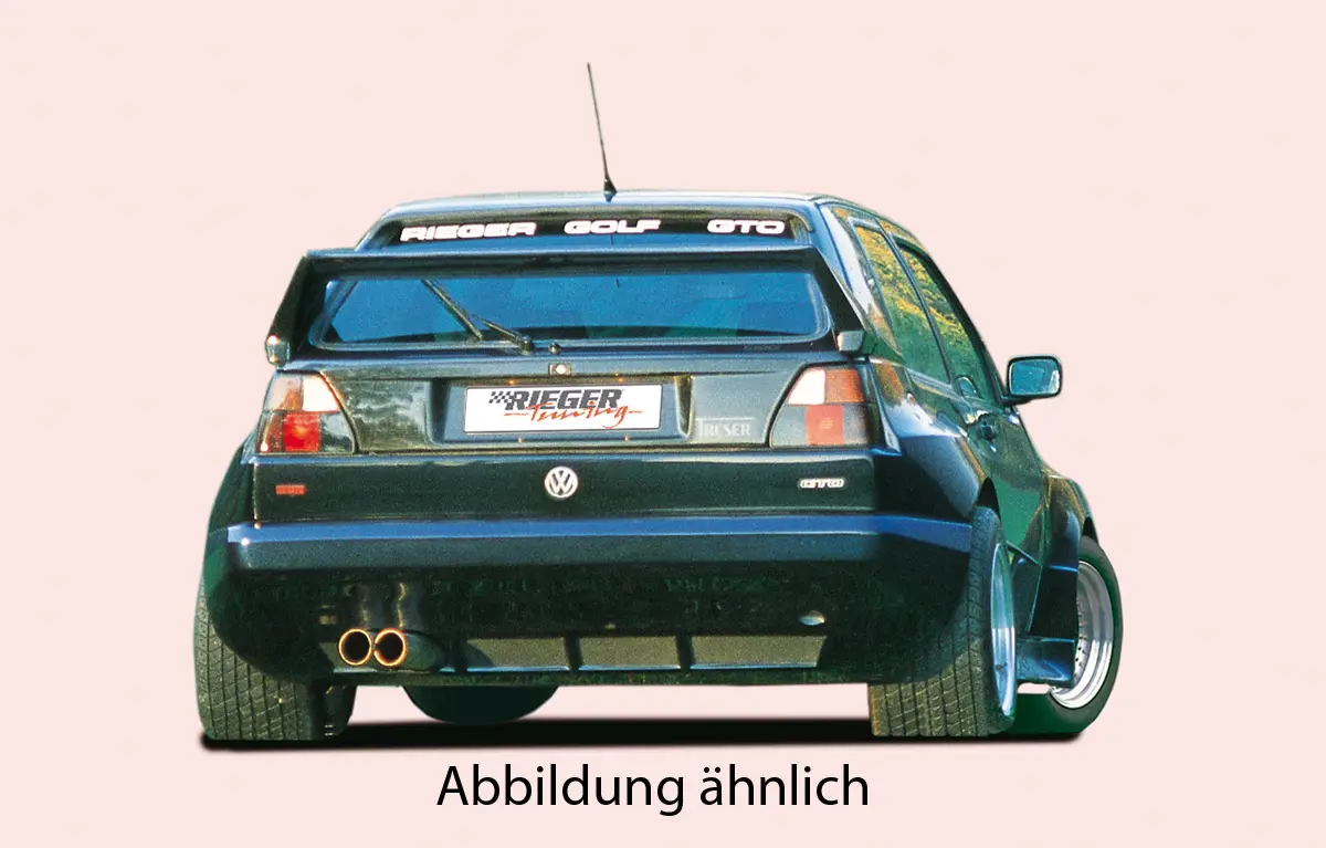 Rieger Heckschürze für VW Golf II 3- und
