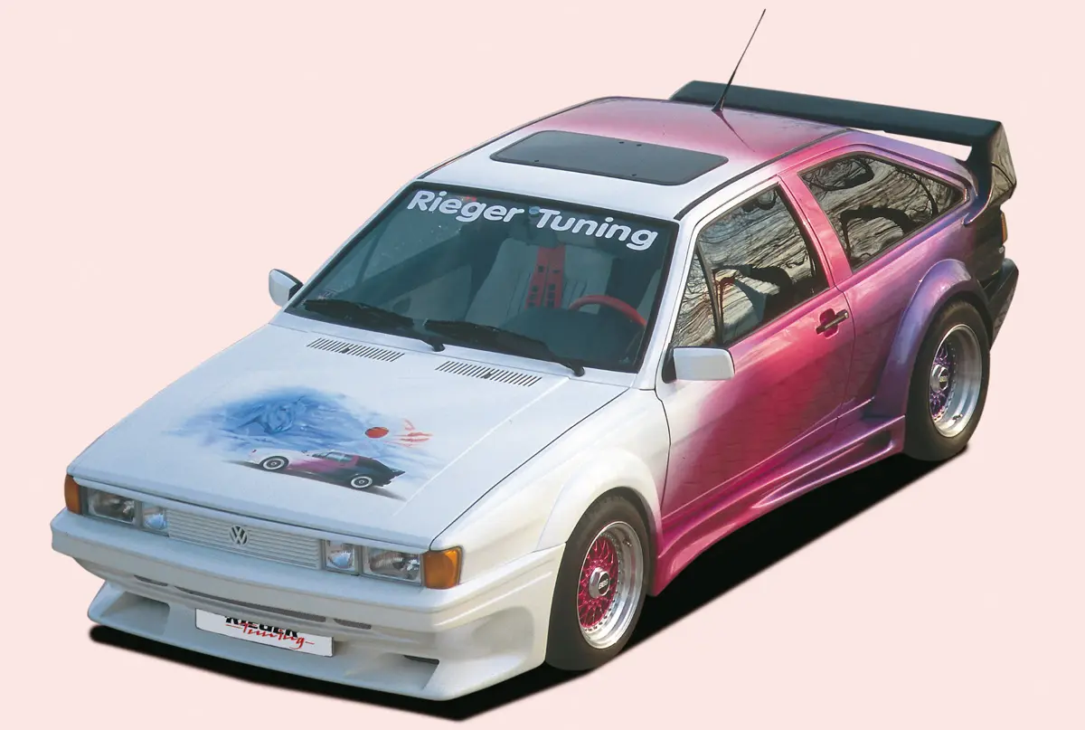 Rieger Heckflügel Breitbau II für VW Scirocco 2 Coupe