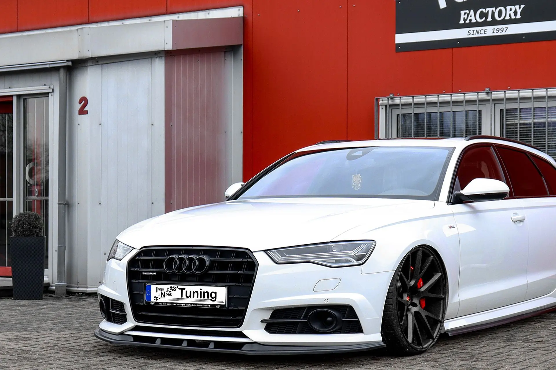 Ingo Noak Cup Frontspoilerlippe V2 für Audi A6 S-Line+ S6 4G C7