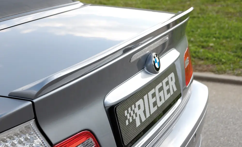 Rieger Heckklappenspoiler für BMW 3er E46