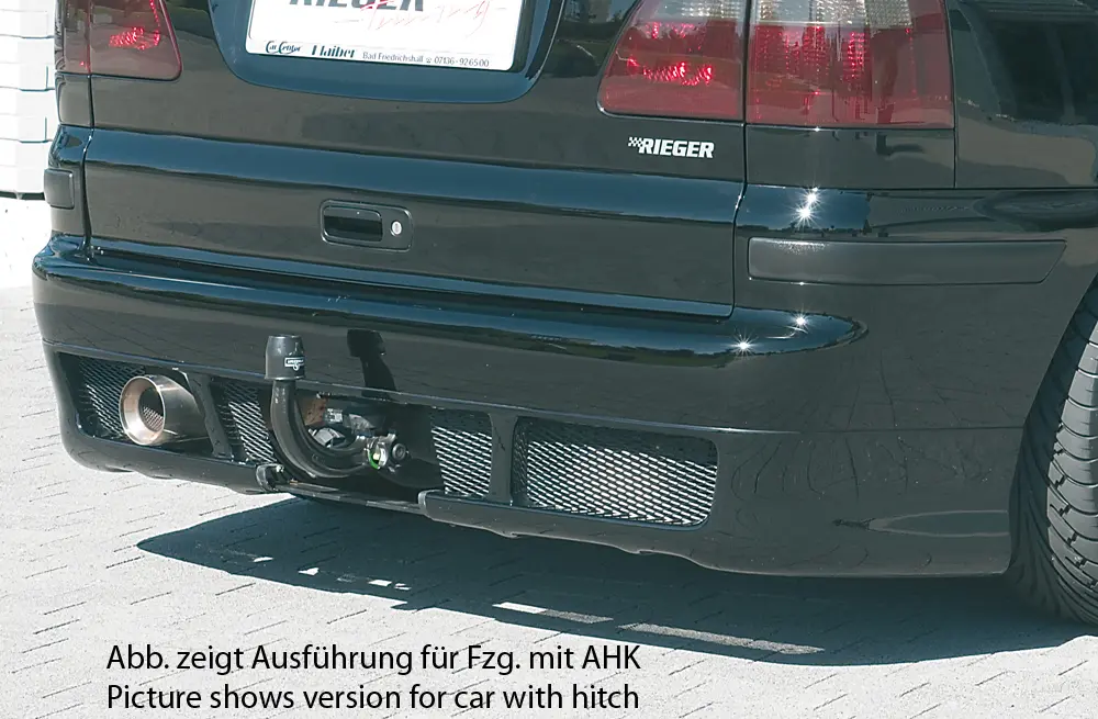 Rieger Heckschürzenansatz für VW Sharan / Ford Galaxy