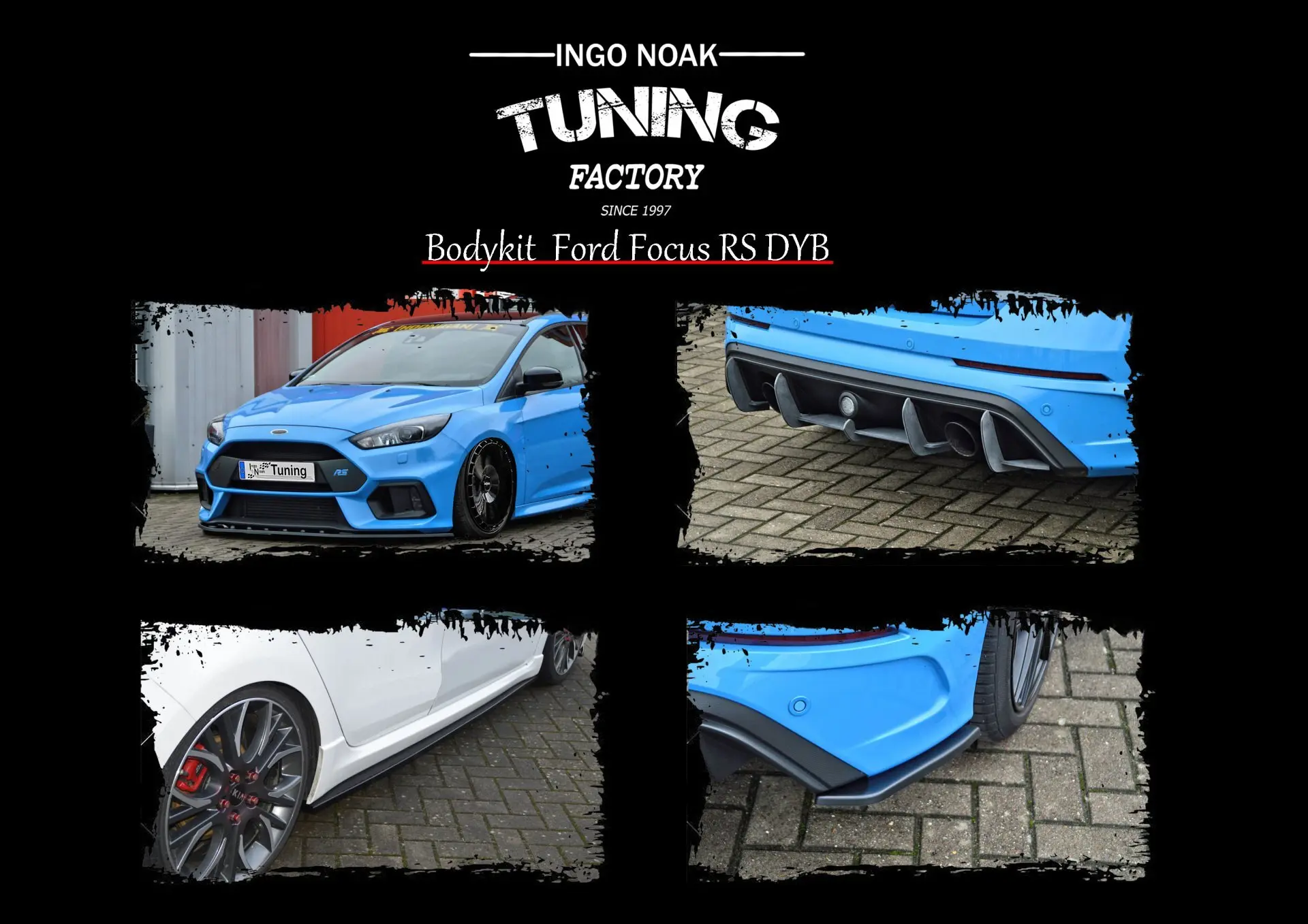 Ingo Noak Bodykit für Ford Focus RS DYB-RS ab Bj. 2016 - aus ABS