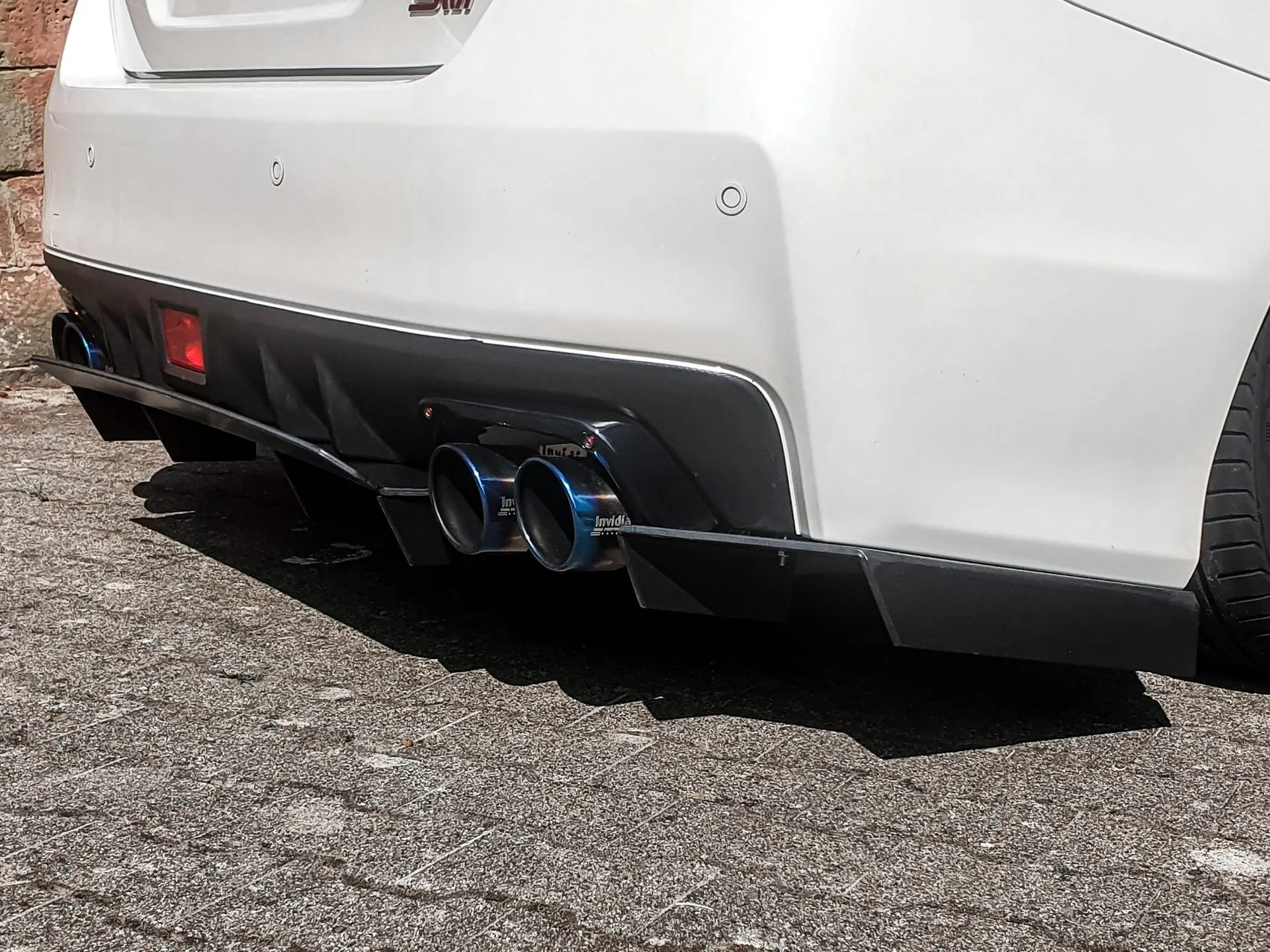 Ingo Noak Gefräster Heckansatz für Subaru Impreza WRX STi