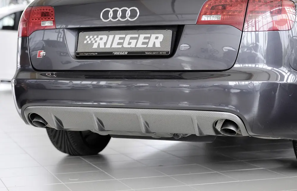 Rieger Heckeinsatz für Audi A6 4F