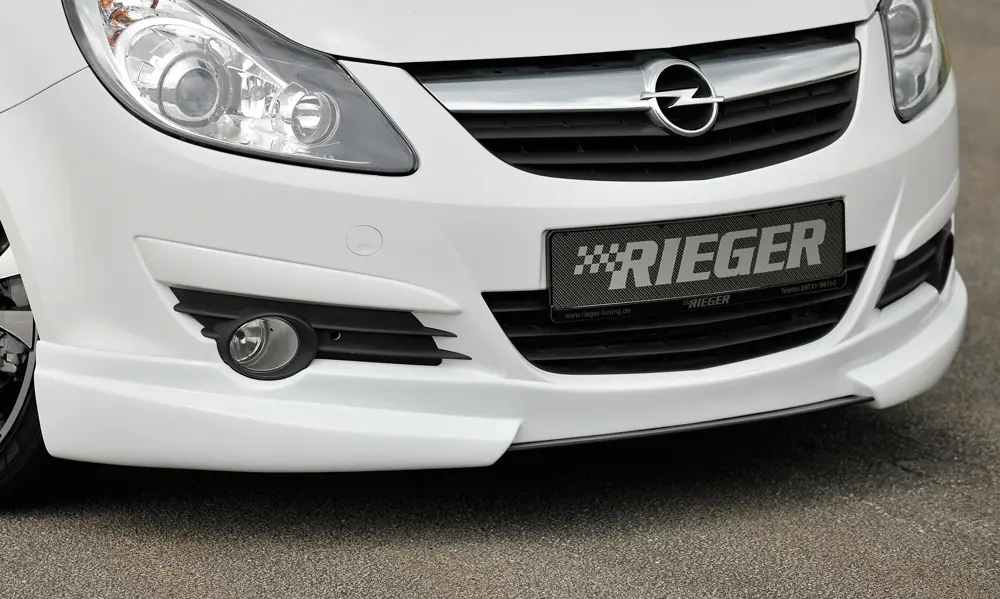 Rieger Spoilerlippe für Opel Corsa Corsa D
