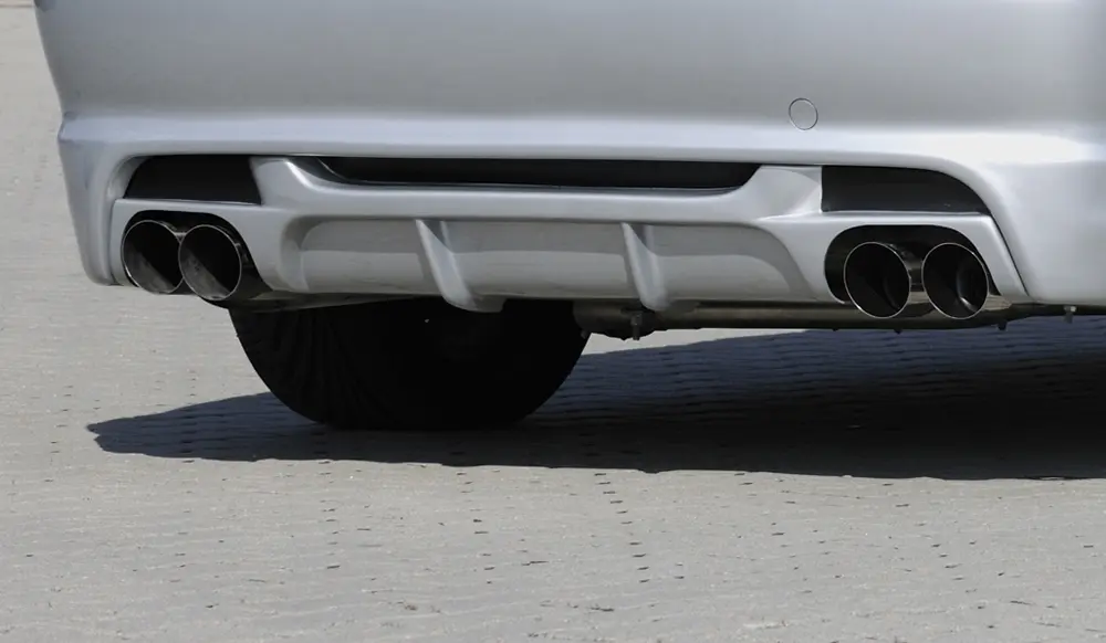 Rieger Heckeinsatz für BMW 3er E46