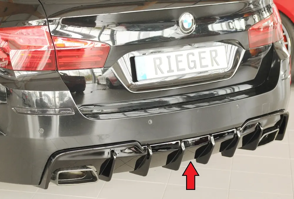 Rieger Heckeinsatz (für Fzg. mit AHK) für BMW 5er F10 / F11