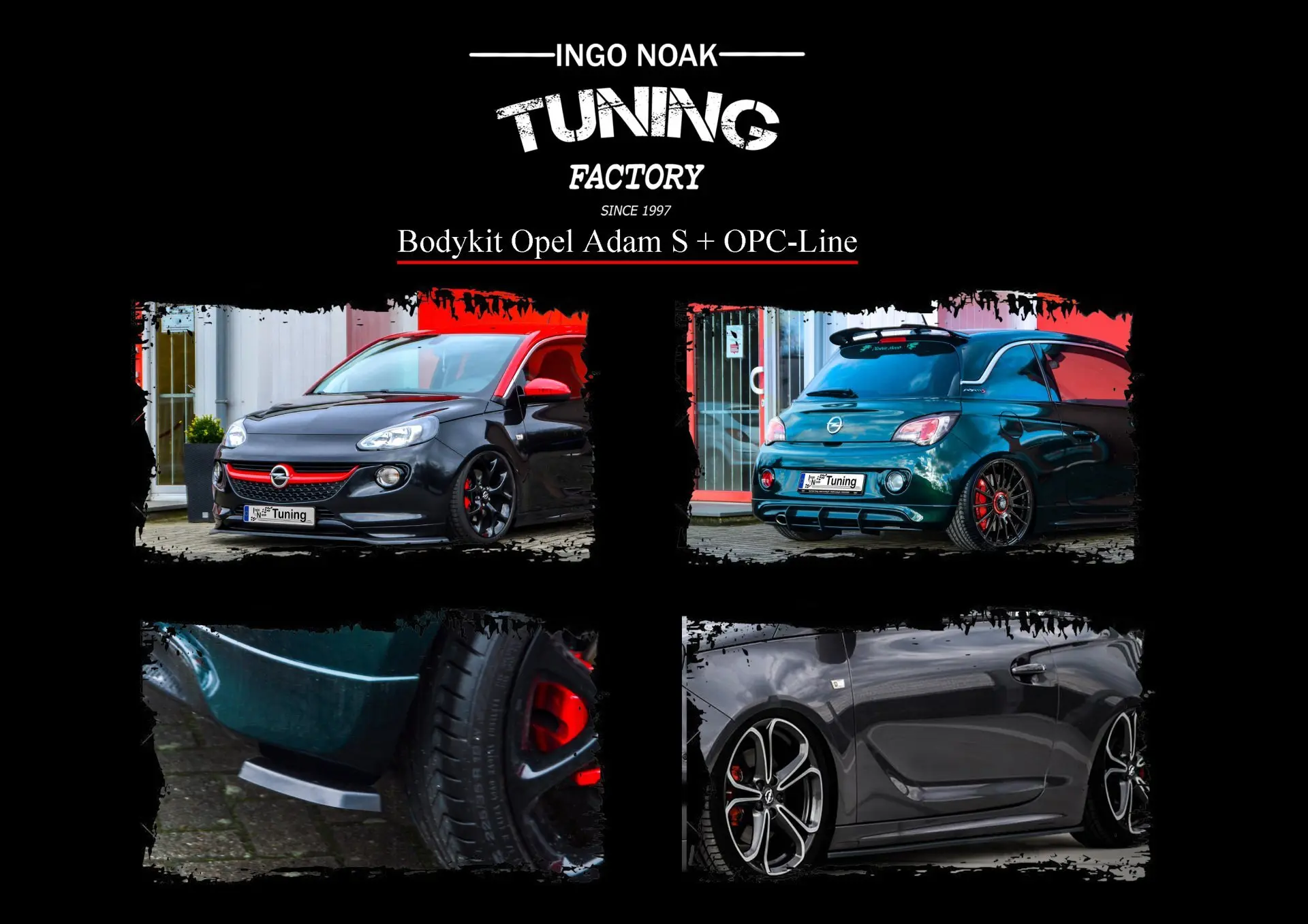 Ingo Noak Bodykit für Opel Adam S+ OPC-Line Bj.ab.2015-