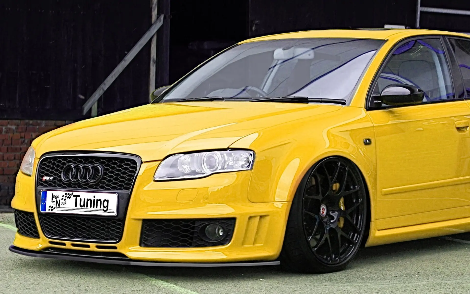 Ingo Noak CUP Frontspoilerlippe für Audi RS4 B7 Bj. 2005-2008