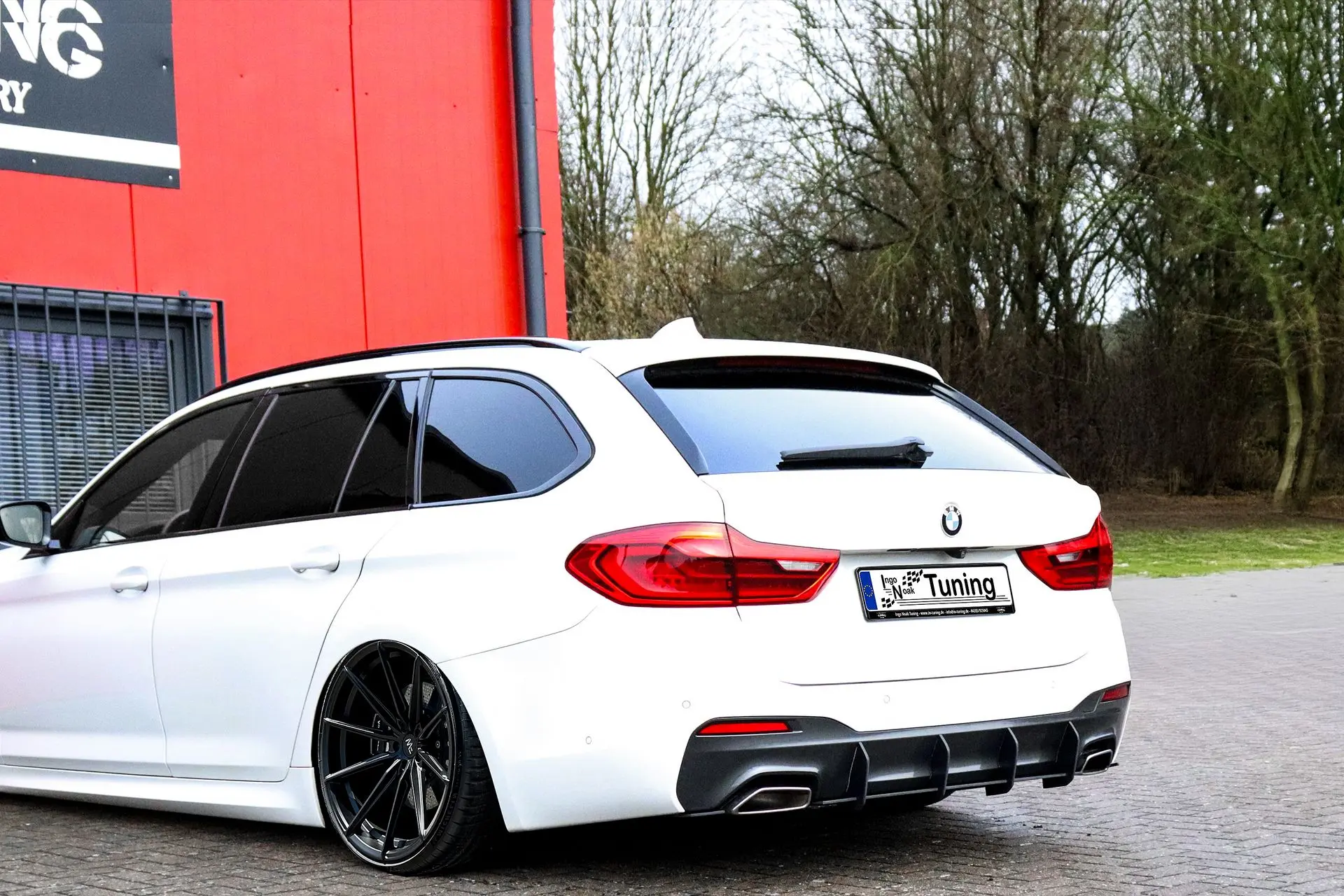 Ingo Noak Gefräster Heckansatz für BMW 5er G30 + G31 mit M-Paket