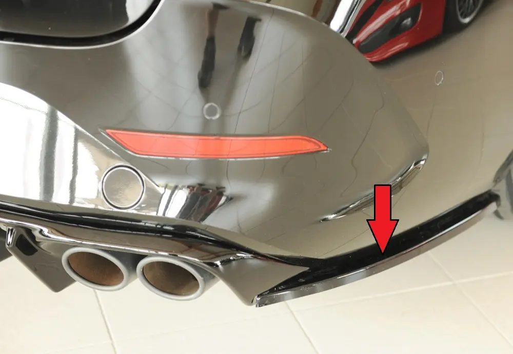 Rieger Heckschürzenansatz seitlich rechts für Seat Cupra Leon KL