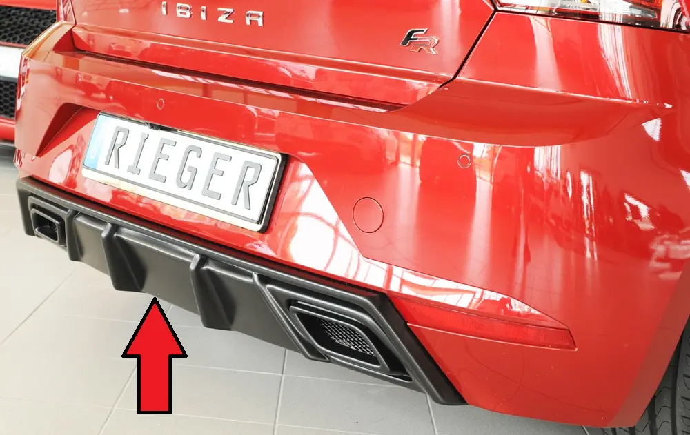 Rieger Heckeinsatz für Seat Ibiza KJ