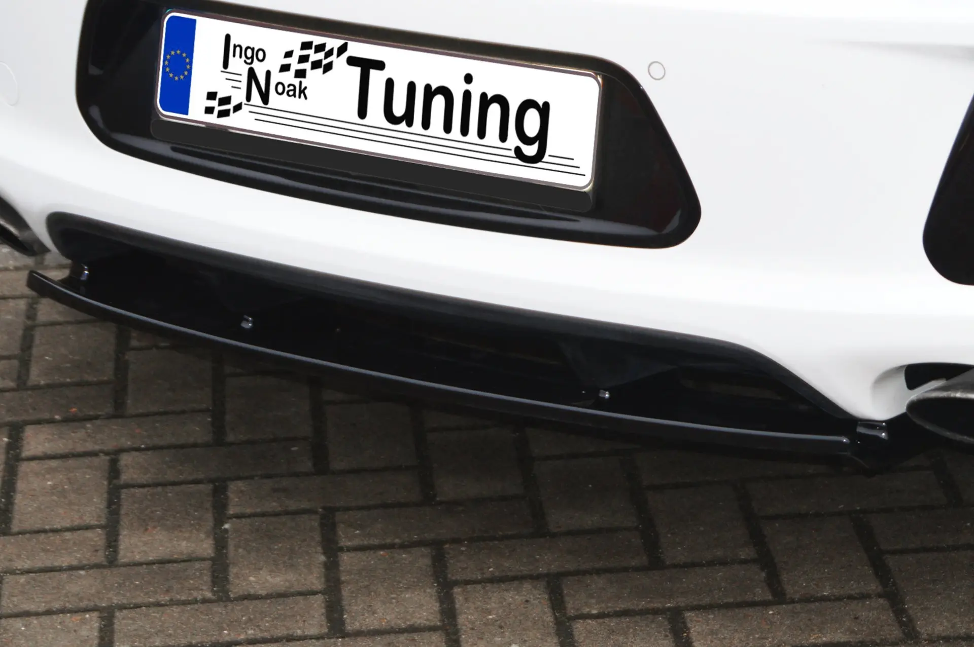 Ingo Noak Heckansatz Heckdiffuser ABS bestehend aus Mittelteil und Seitenteilen für Kia Ceed GT + Pro Ceed GT +GT-Line