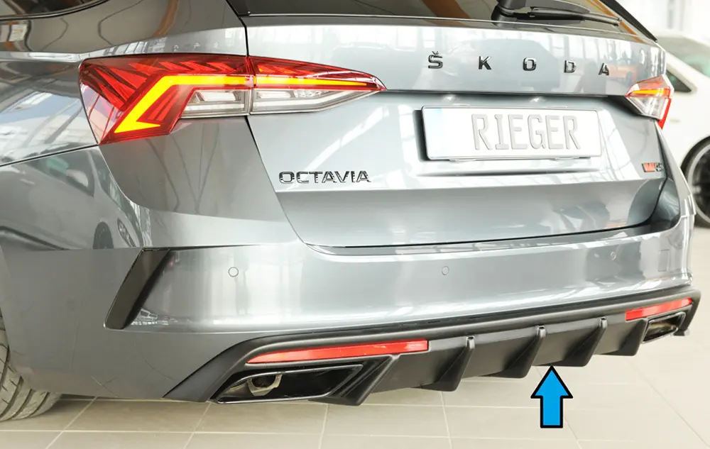 Rieger Heckeinsatz für Skoda Octavia NX