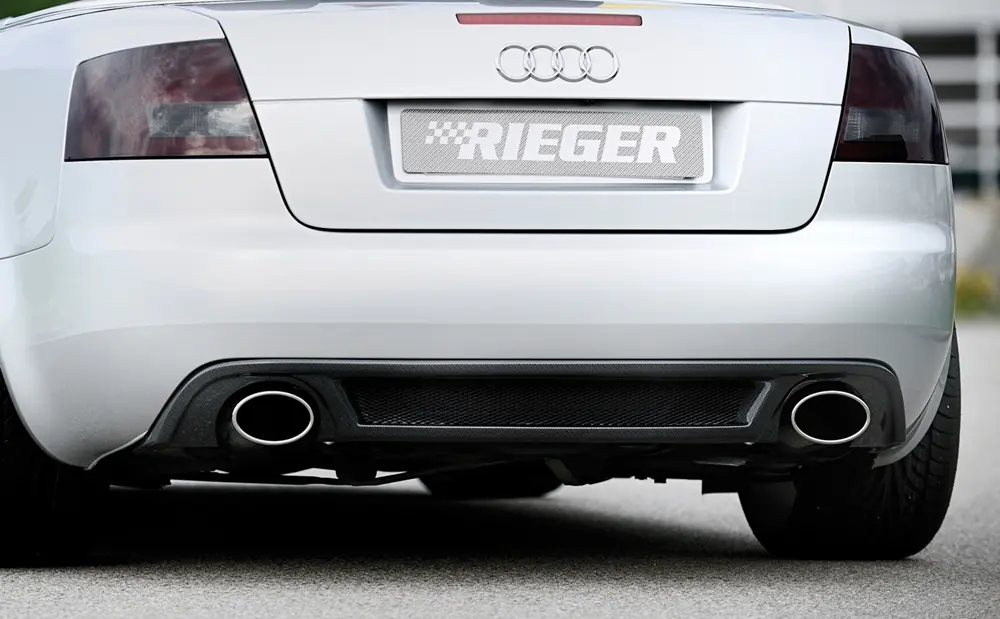 Rieger Heckeinsatz für Audi A4 B6