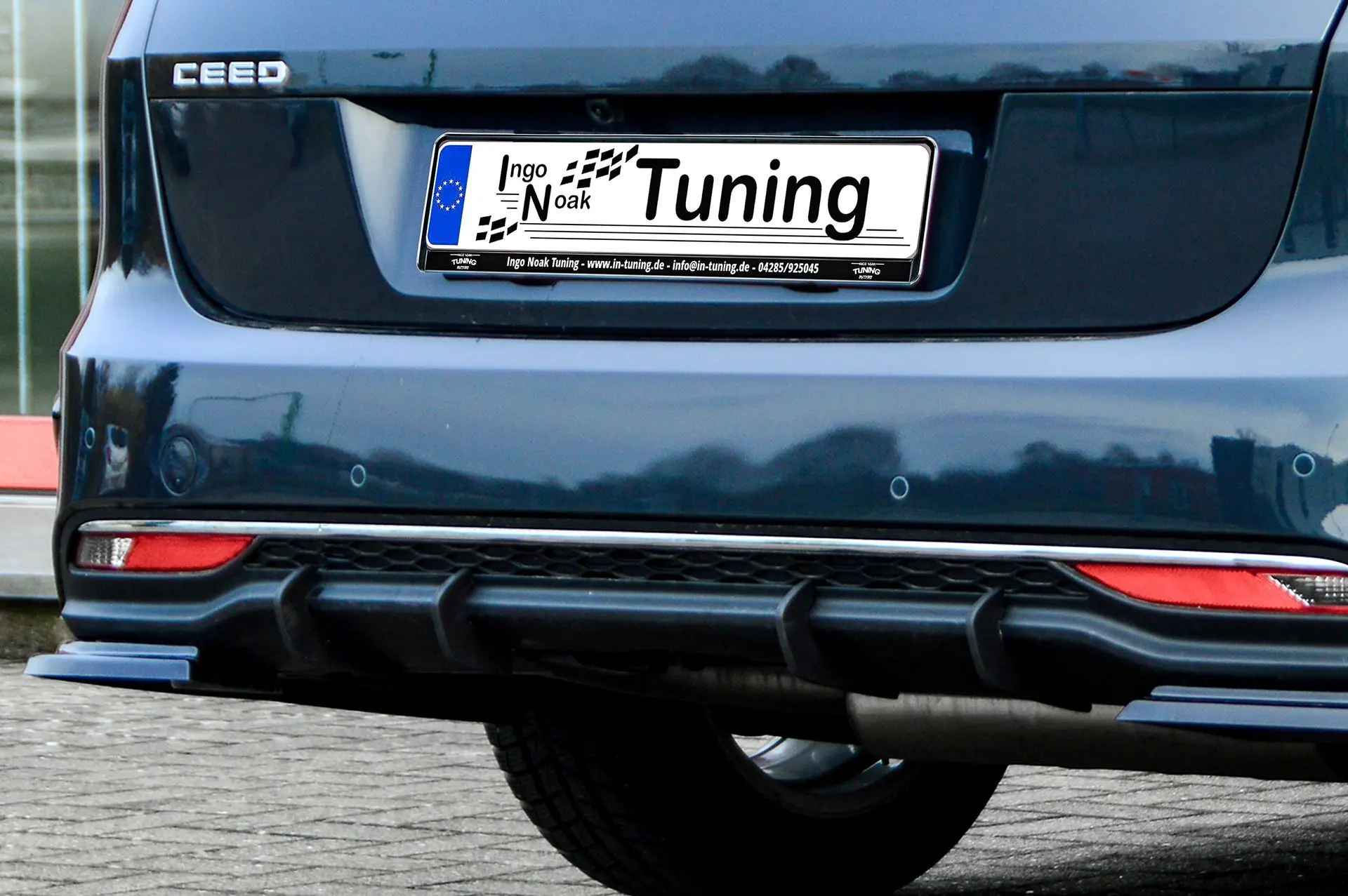 Ingo Noak Gefräster Heckansatz 4.tlg für Kia Ceed CD Sportswagon ab Bj. 2021-