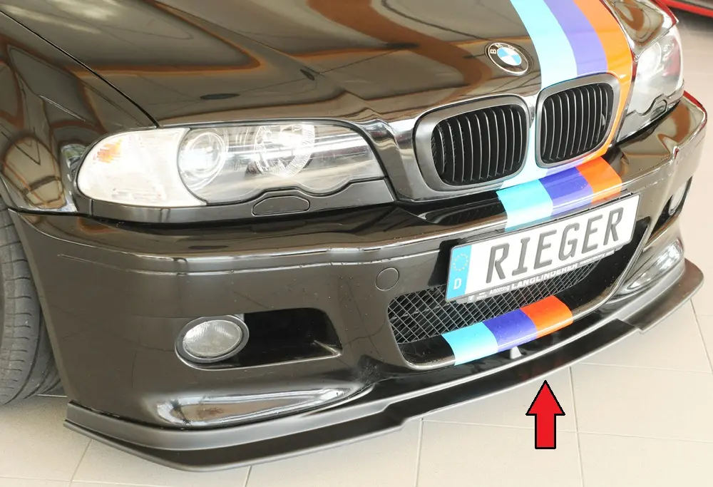 Rieger Spoilerlippe für BMW M3 E46