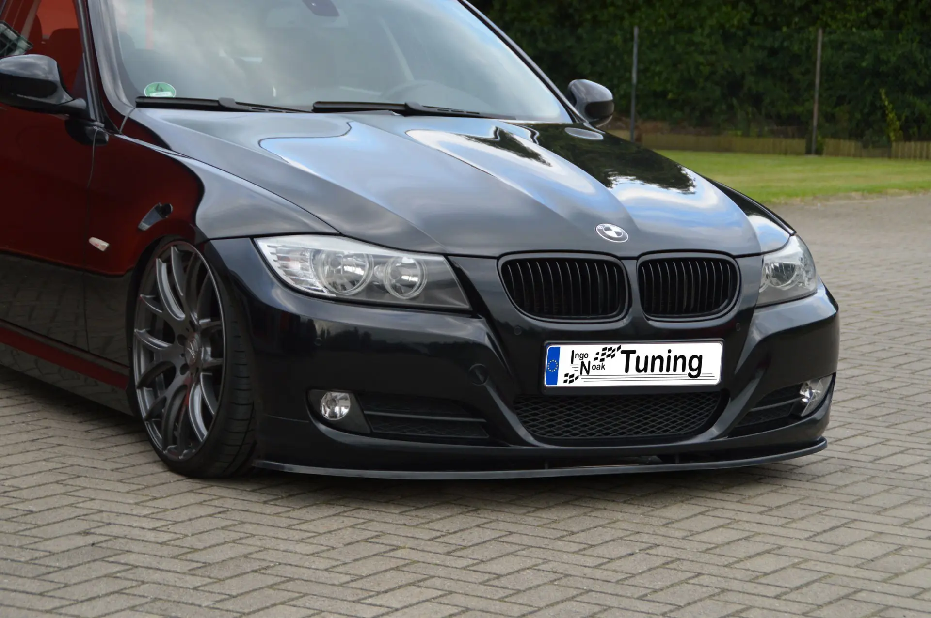 Ingo Noak CUP Frontspoilerlippe für BMW 3er E90 E91 Facelift Bj. 09/2008-