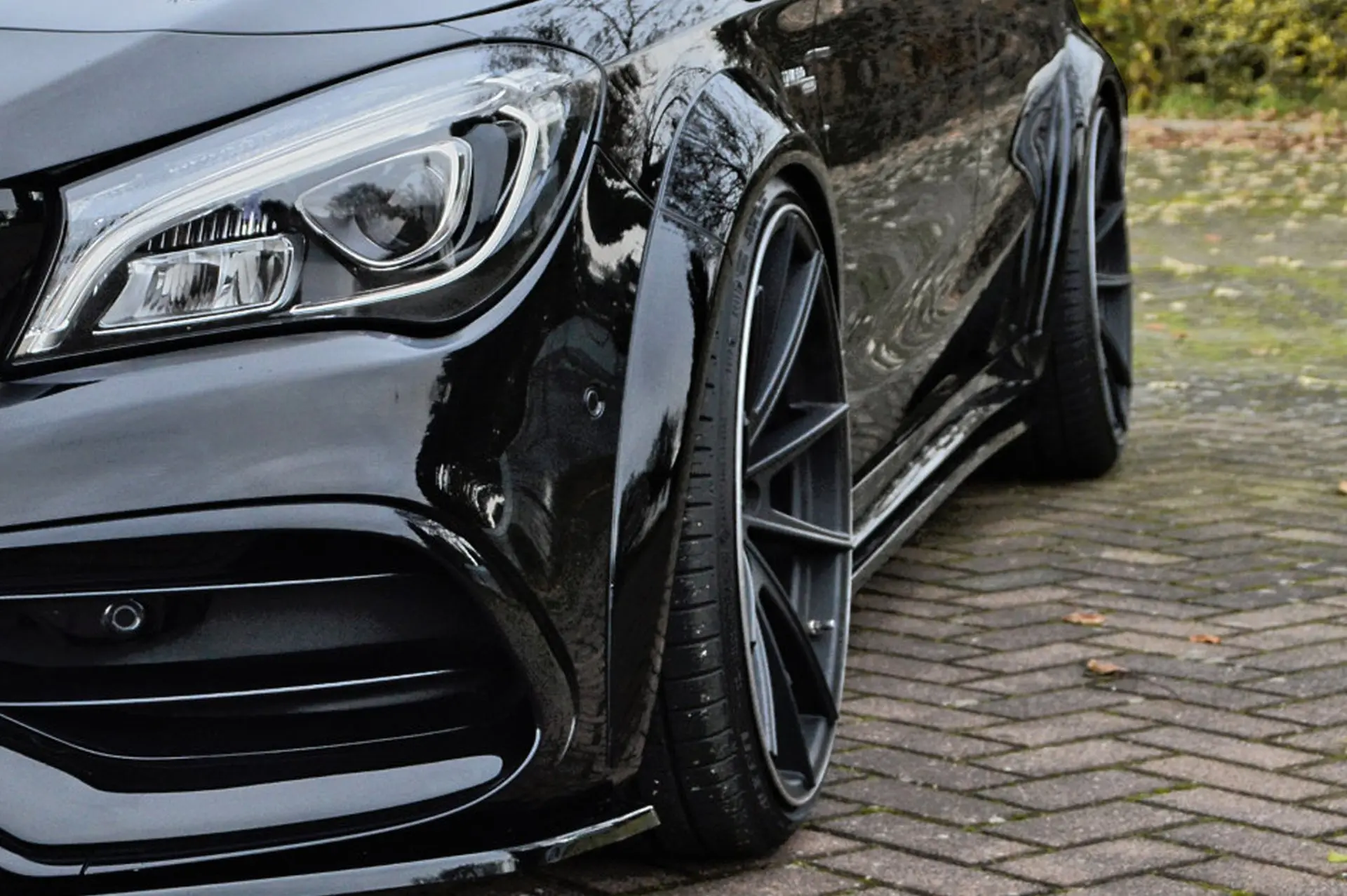 Ingo Noak Radlaufverbreiterung Set für Mercedes Benz CLA 45AMG, MOPF C117 / 245G