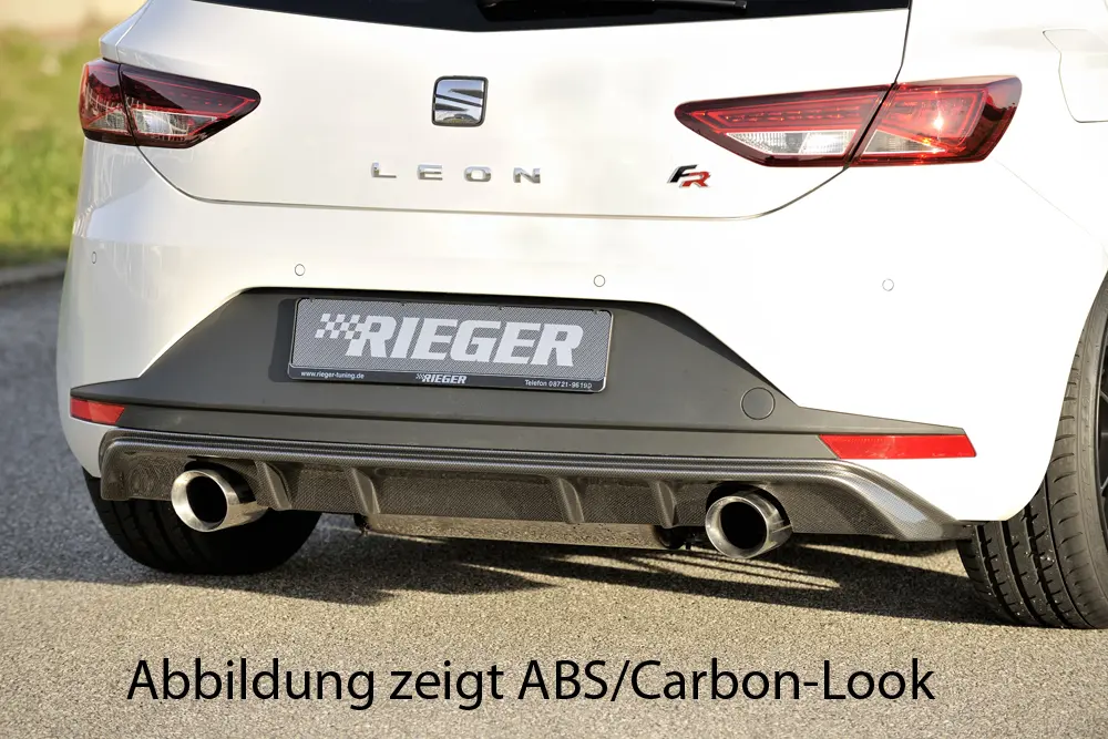 Rieger Heckeinsatz für Seat Leon 5F