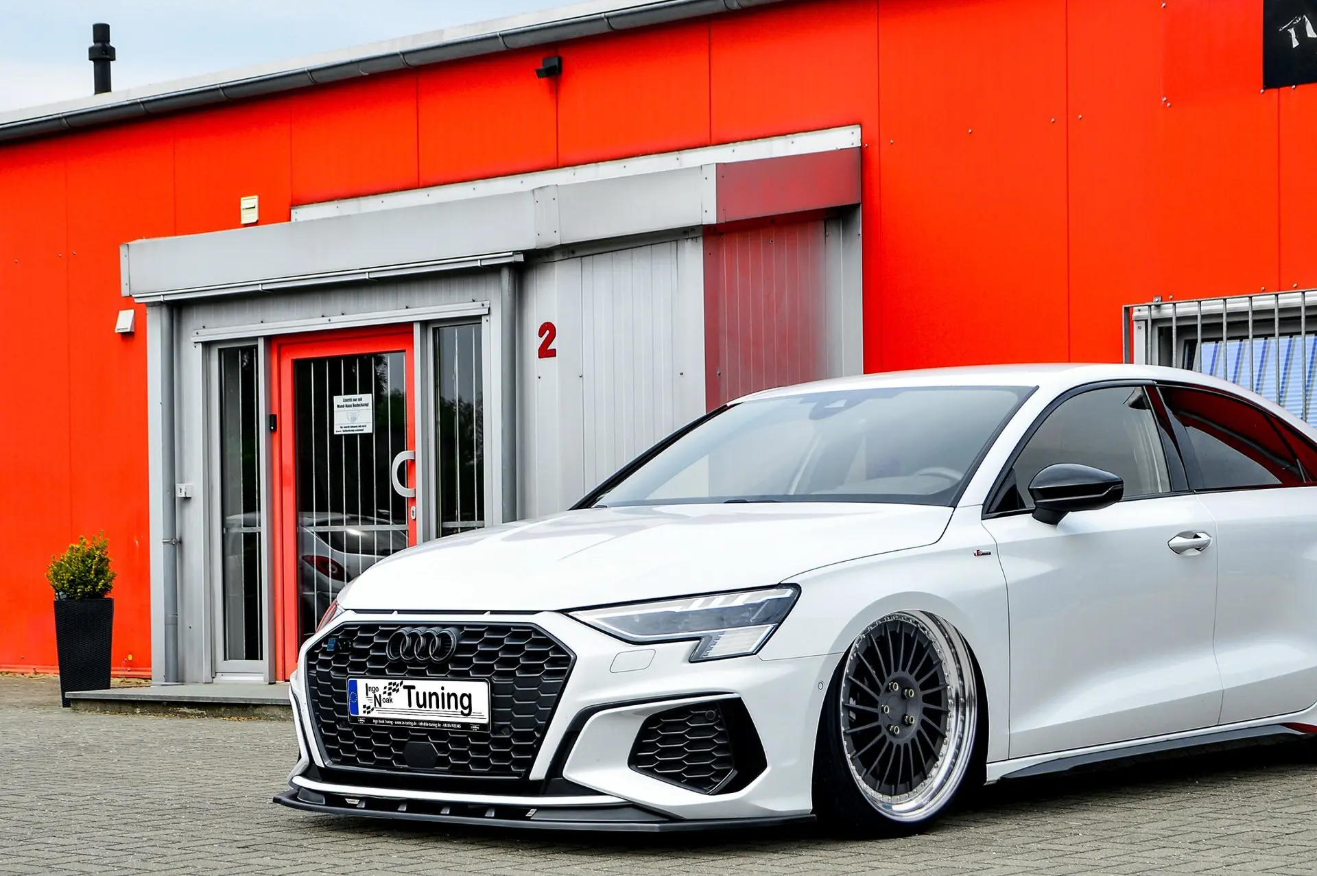 Ingo Noak Cup Frontspoilerlippe für Audi A3 8Y S-Line + S3