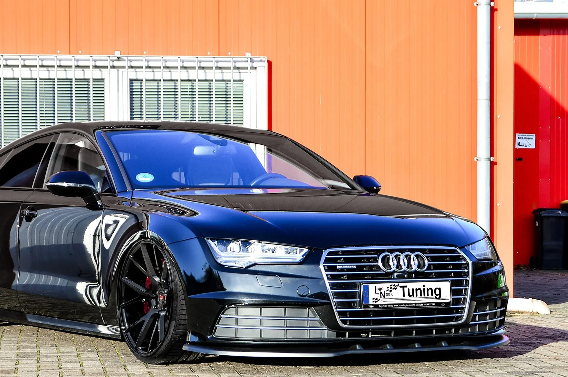 Ingo Noak Cup Frontspoilerlippe für Audi A7 C7 4G Facelift