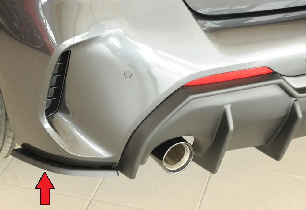 Rieger Heckschürzenansatz seitlich links für BMW 1er F40