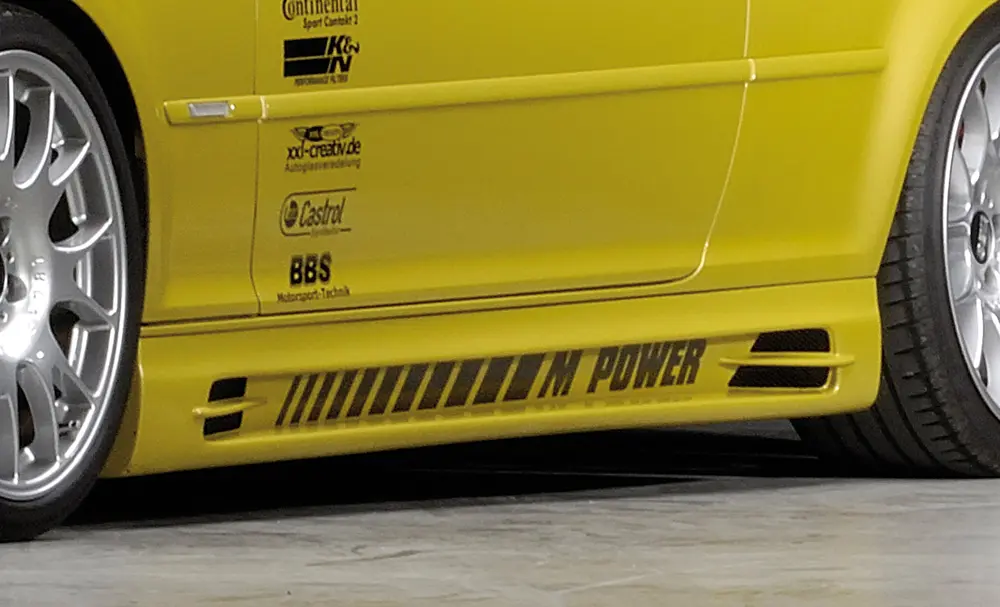 Rieger Seitenschweller für BMW 3er E46