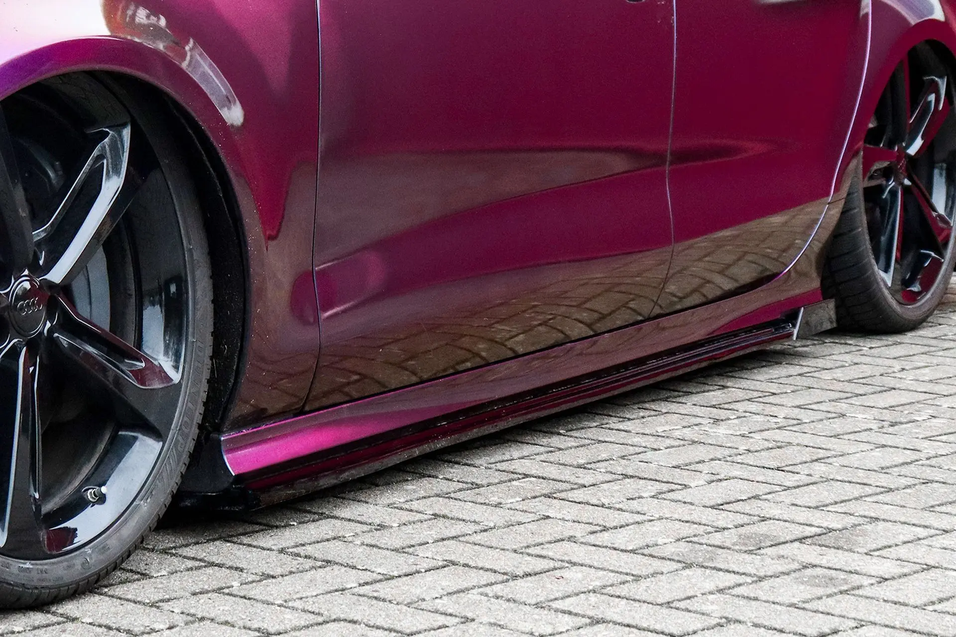 Ingo Noak CUP Seitenschweller mit Wings hinten für Audi A7 S-Line + S7 C7 4G