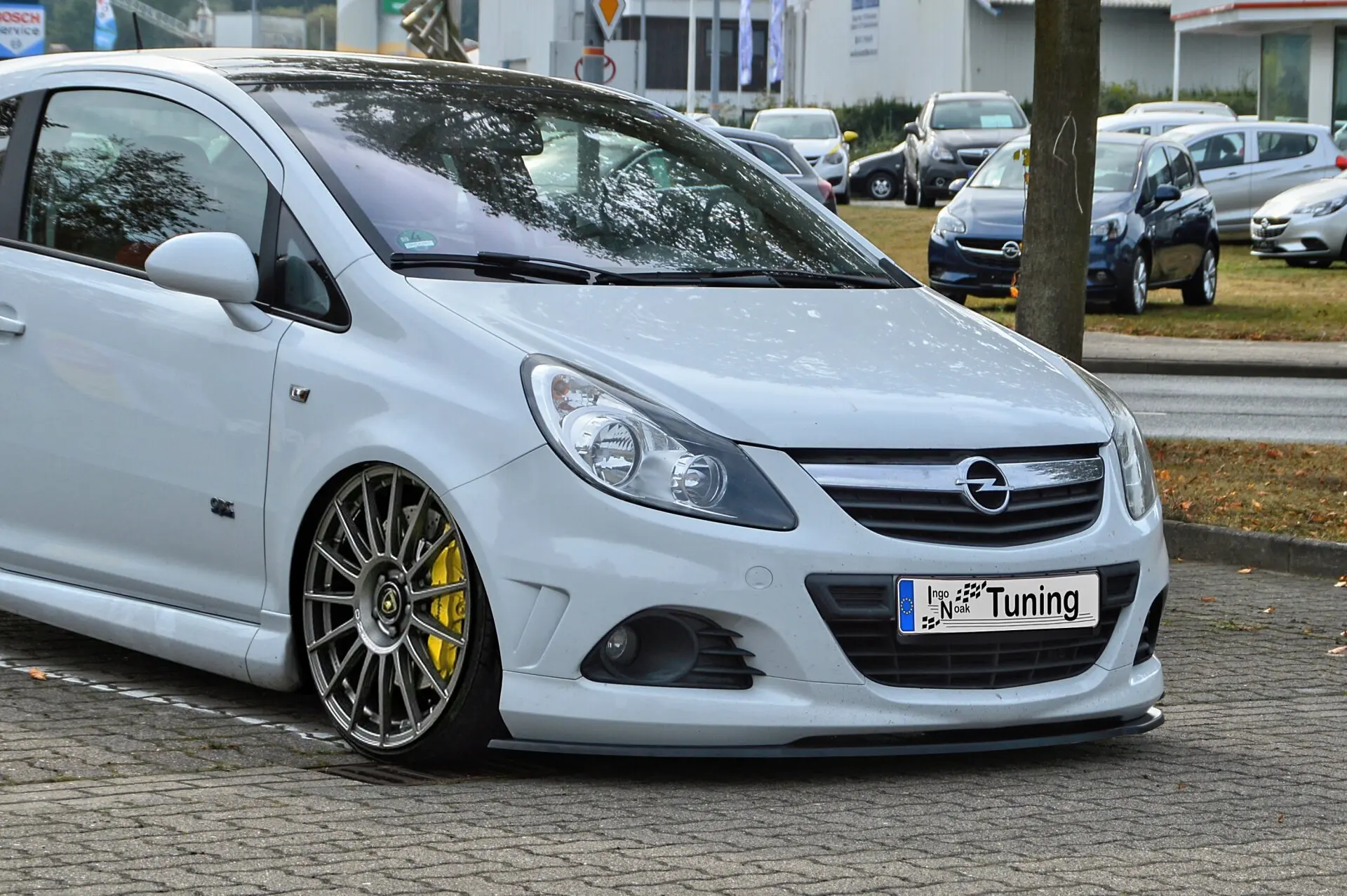 Ingo Noak CUP Frontspoilerlippe für Opel Corsa D OPC