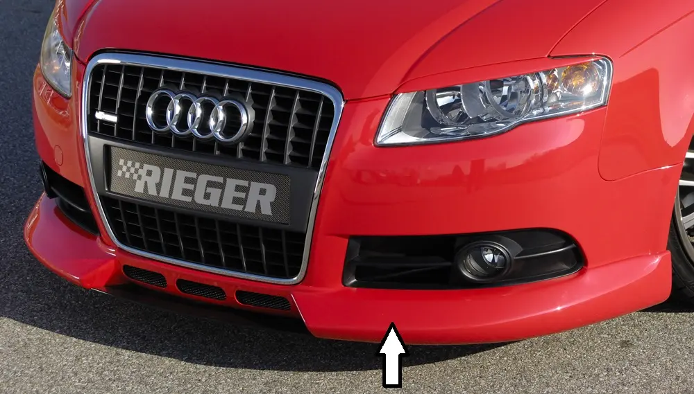 Rieger Spoilerlippe für Audi A4 B7