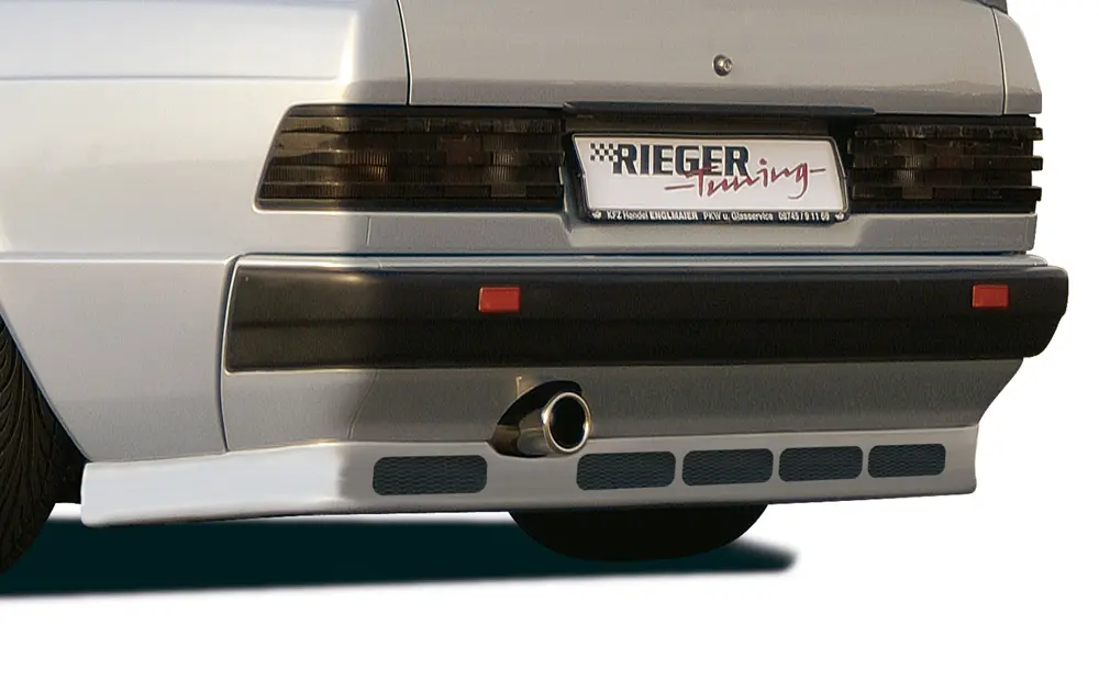 Rieger Heckansatz für Mercedes-Benz 190 (W201) Limousine