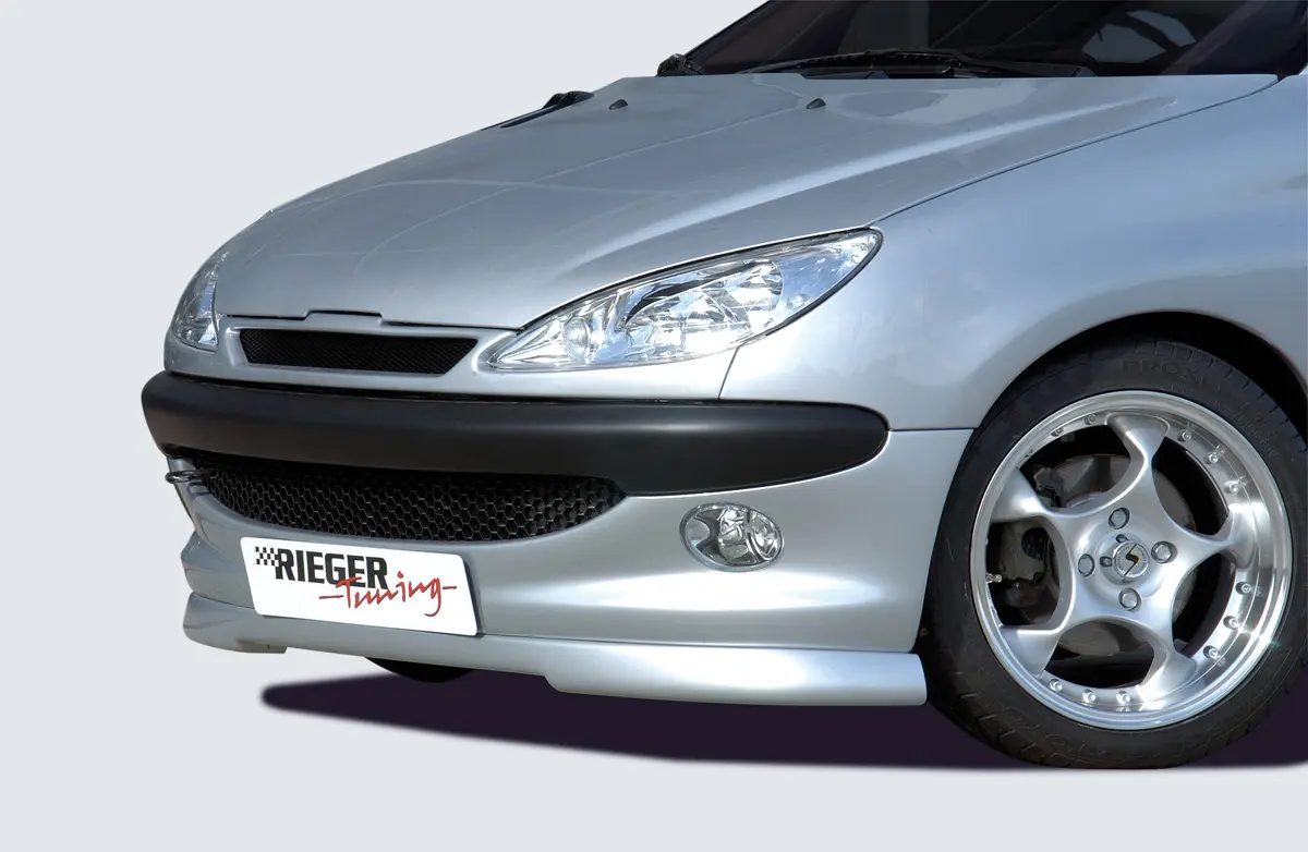 Rieger Spoilerlippe für Peugeot 206