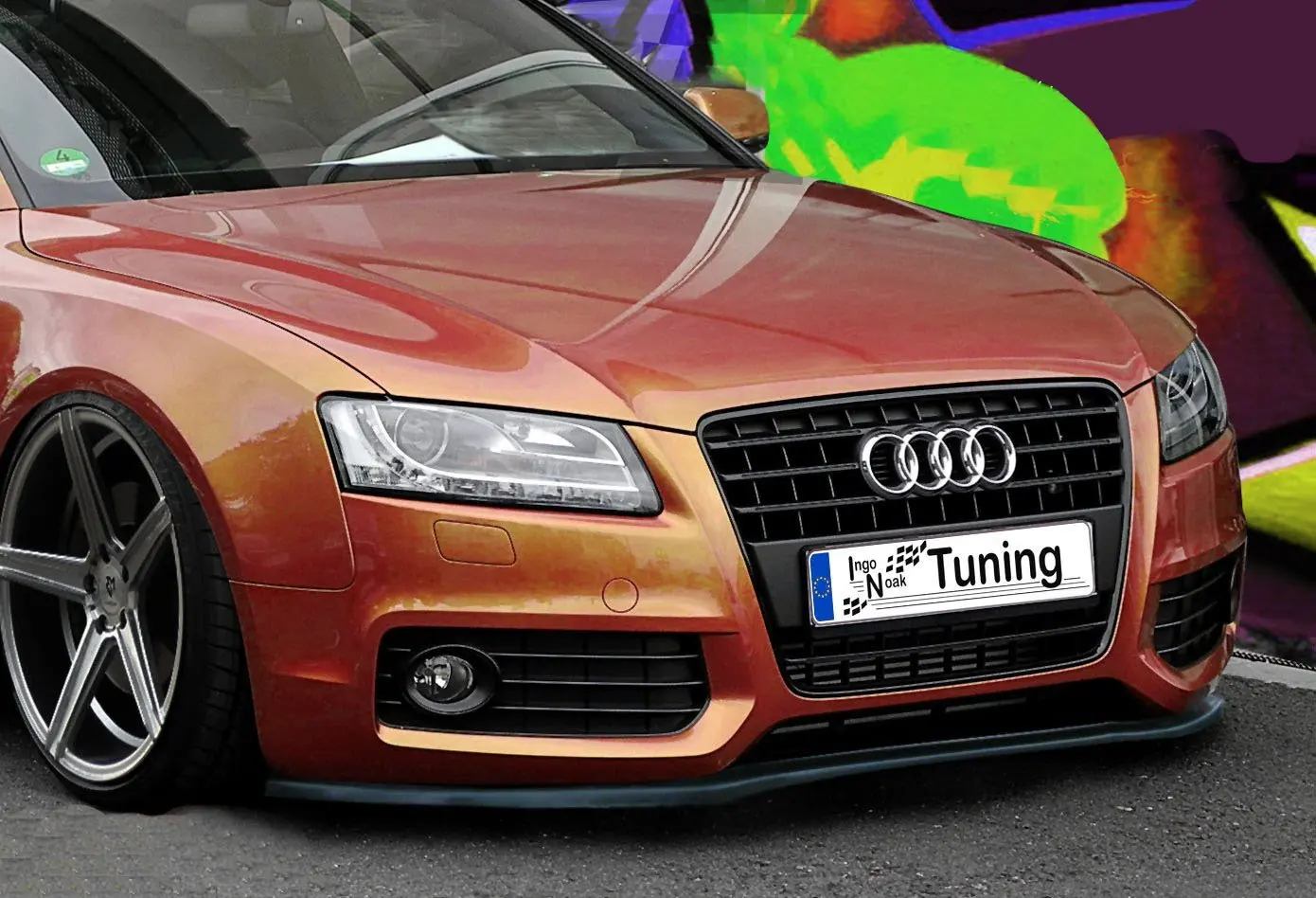 Ingo Noak Cup Frontspoilerlippe für Audi A5 B8 Bj. 2005-2011