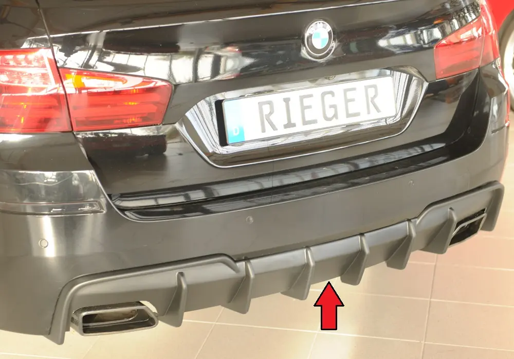 Rieger Heckeinsatz (für Fzg. mit AHK) für BMW 5er F10 / F11