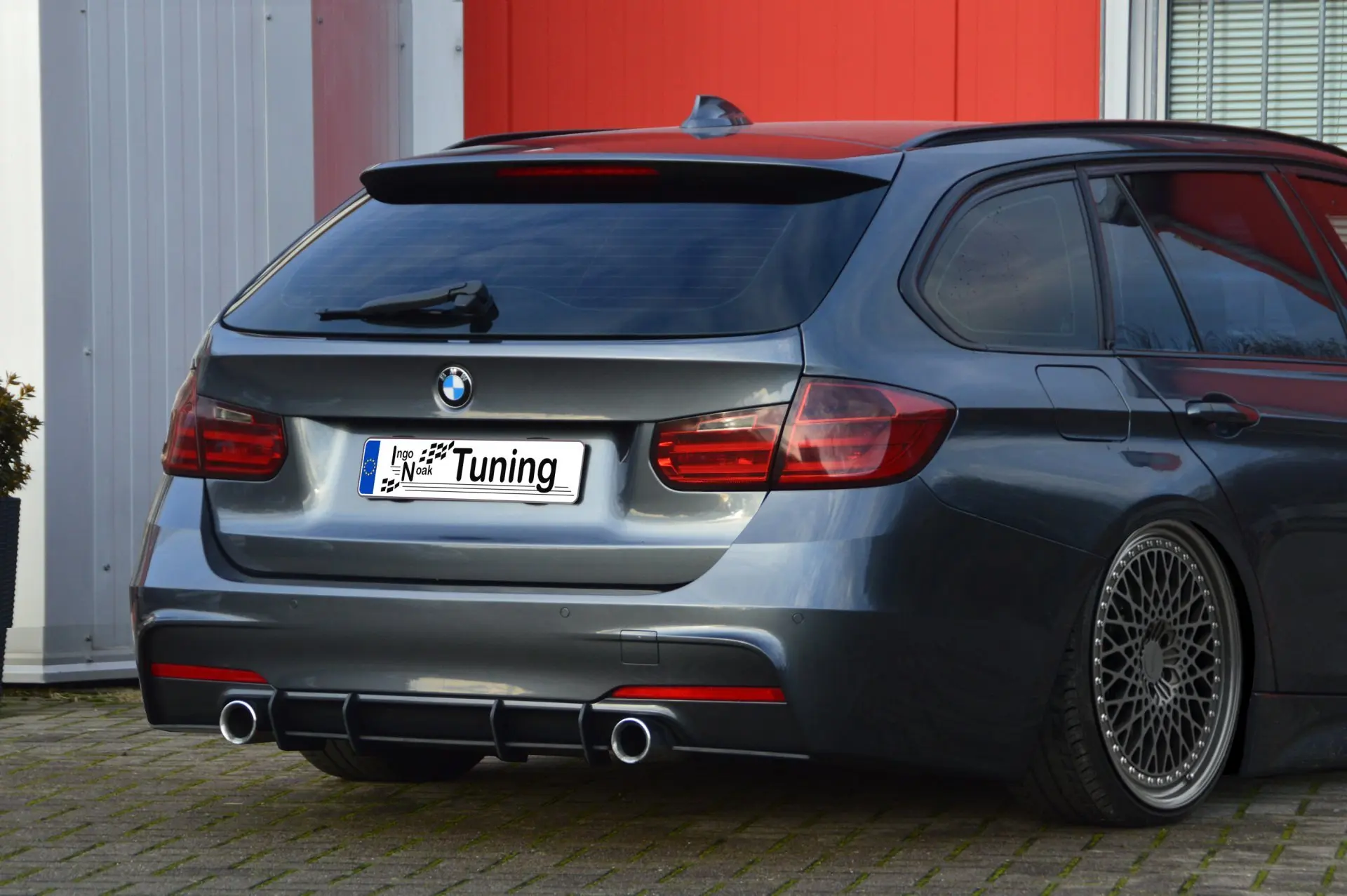 Ingo Noak Gefräster Heckansatz für BMW 3er F31 M-Paket inkl Facelift ab Bj. 2011-