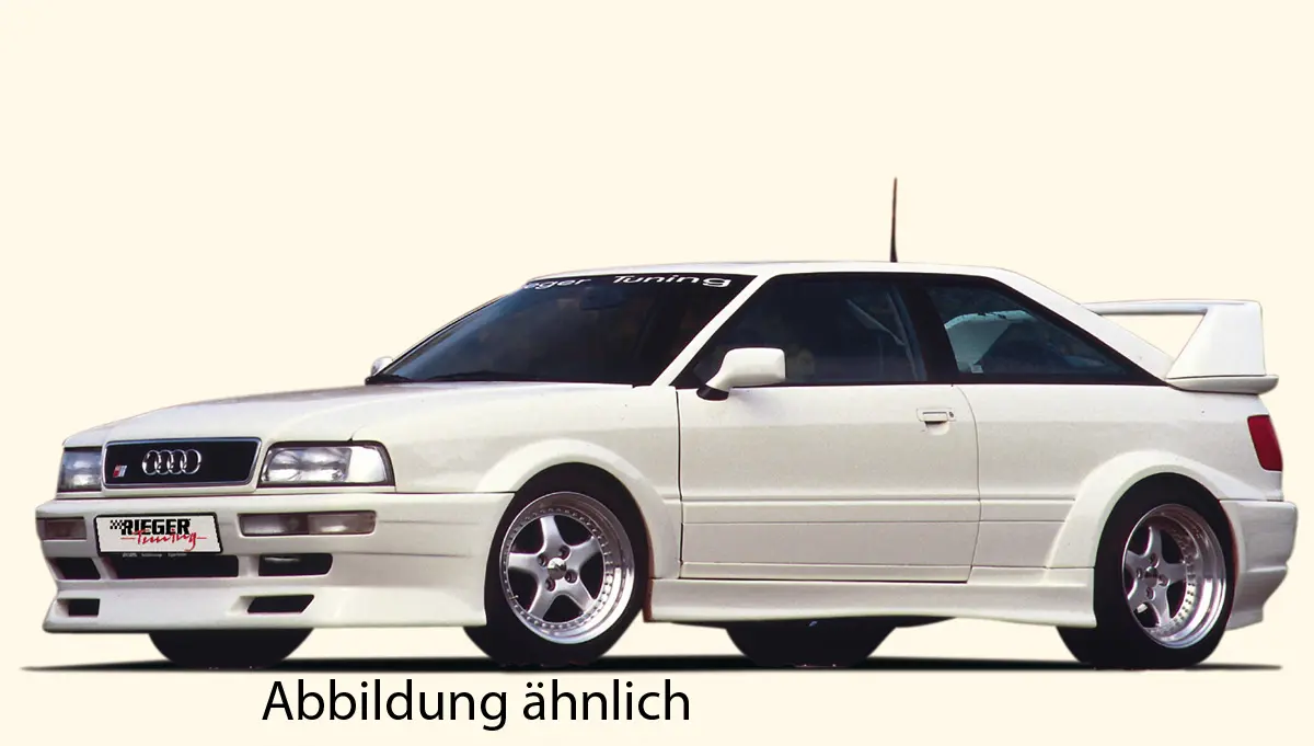 Rieger Spoilerschwert Breitbau II für Audi 90 Typ 89 / 80 B3