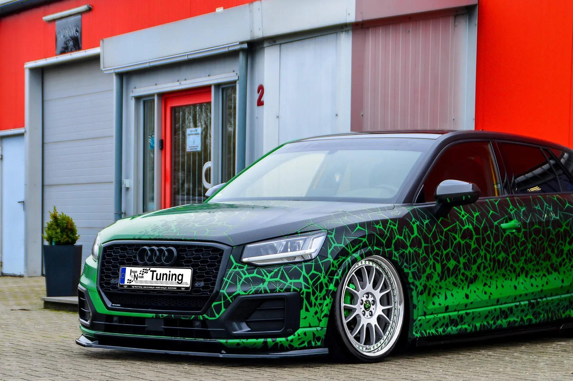 Ingo Noak Cup Frontspoilerlippe für Audi Q2 GA