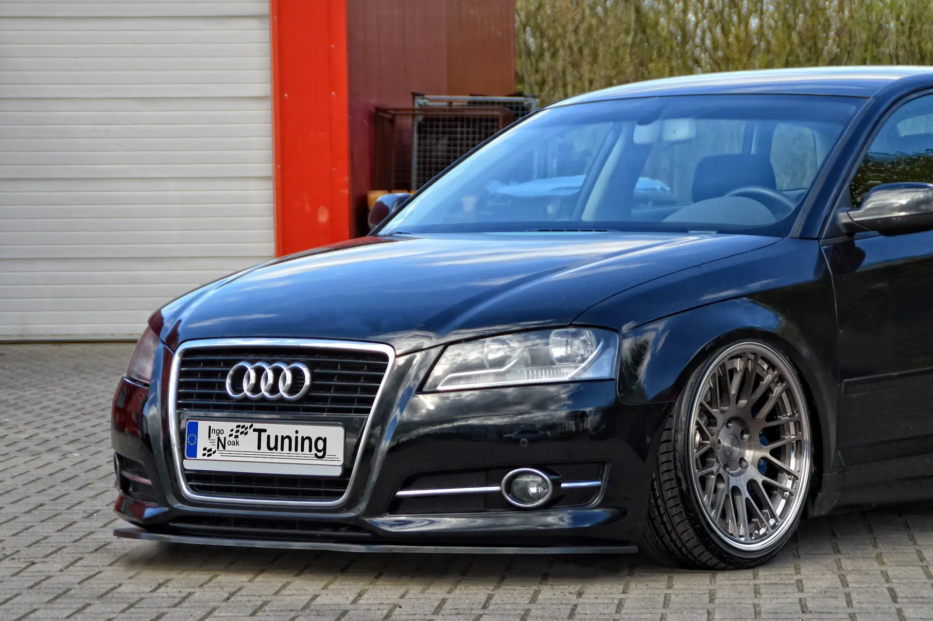 Ingo Noak Cup Frontspoilerlippe für Audi A3 8P Facelift Bj. 2008-2012