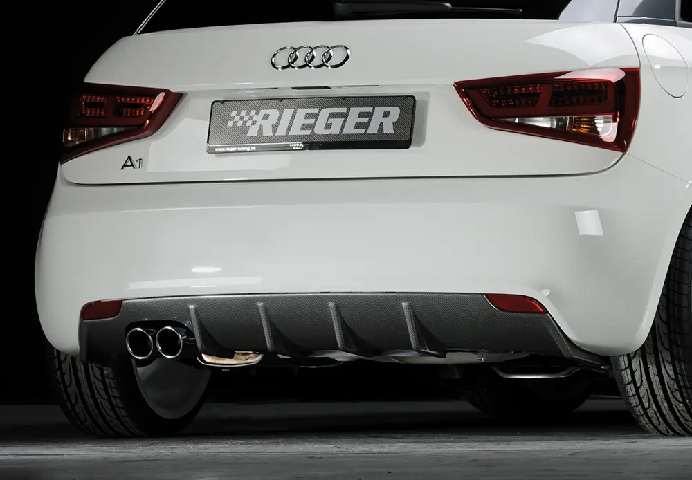 Rieger Heckeinsatz für Audi A1 8X