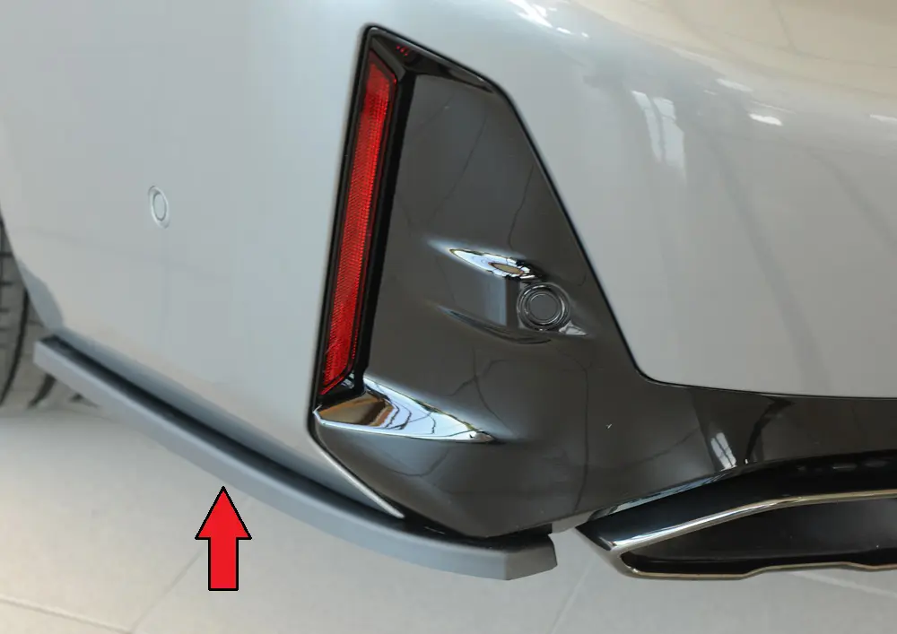 Rieger Heckschürzenansatz seitlich links für BMW 3er G20 / G21