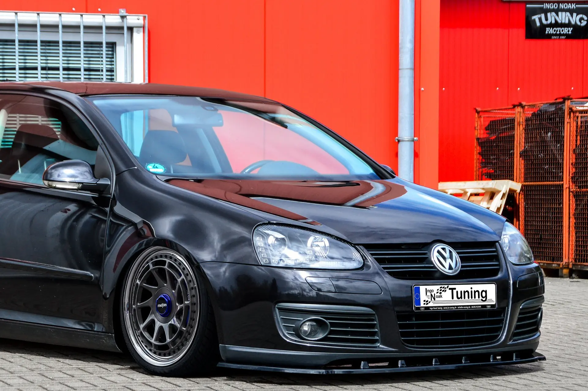 Ingo Noak CUP Frontspoilerlippe V2 für VW Golf 5 GTI GT Variant