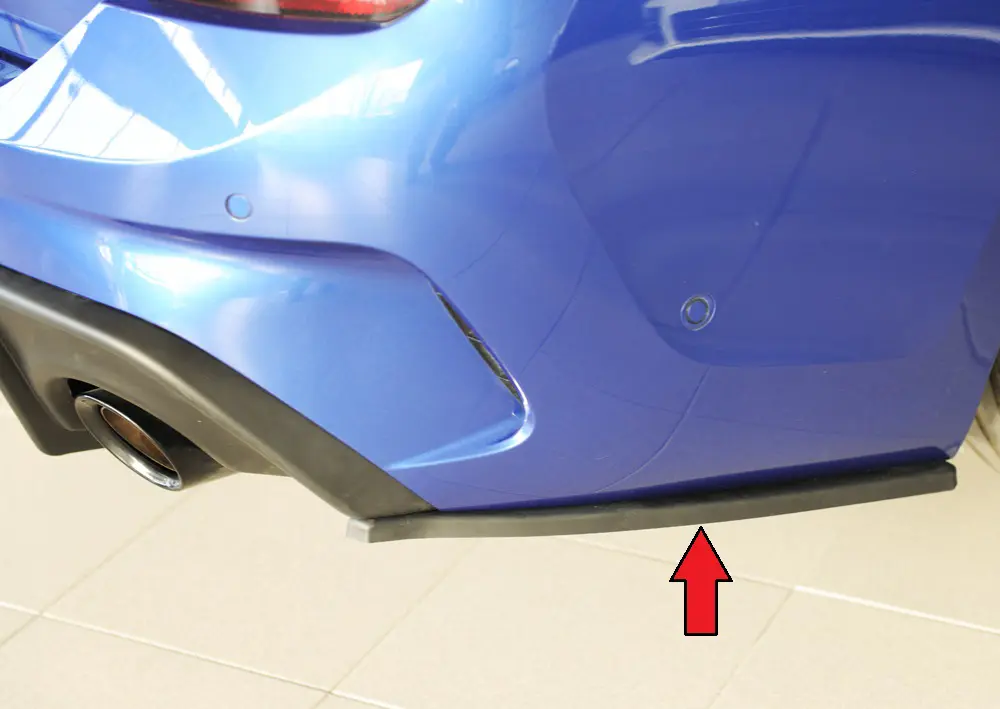 Rieger Heckschürzenansatz seitlich rechts für BMW 3er G20 / G21