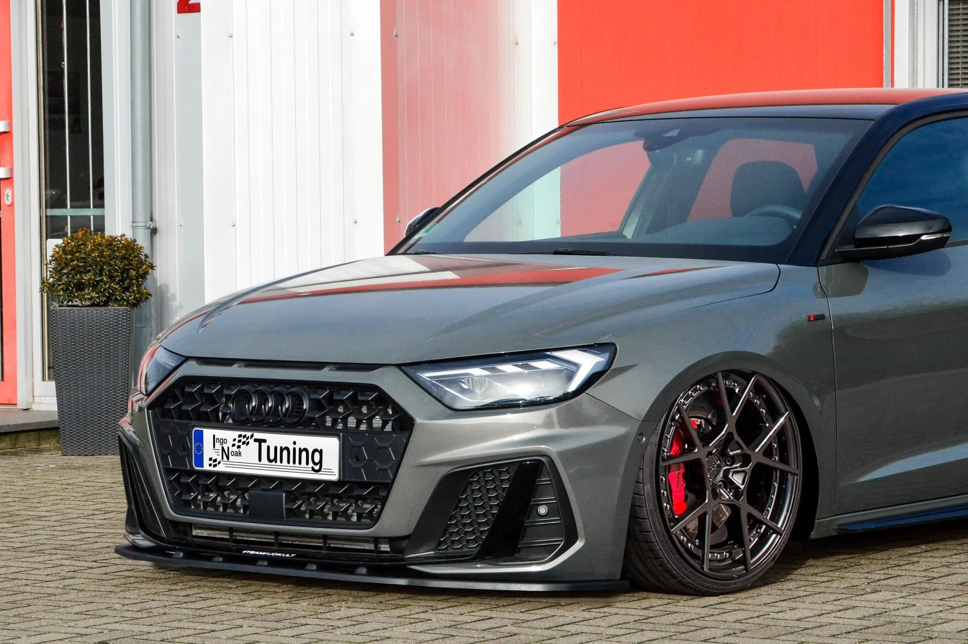 Ingo Noak Cup Frontspoilerlippe für Audi A1 GB Sportback S-Line