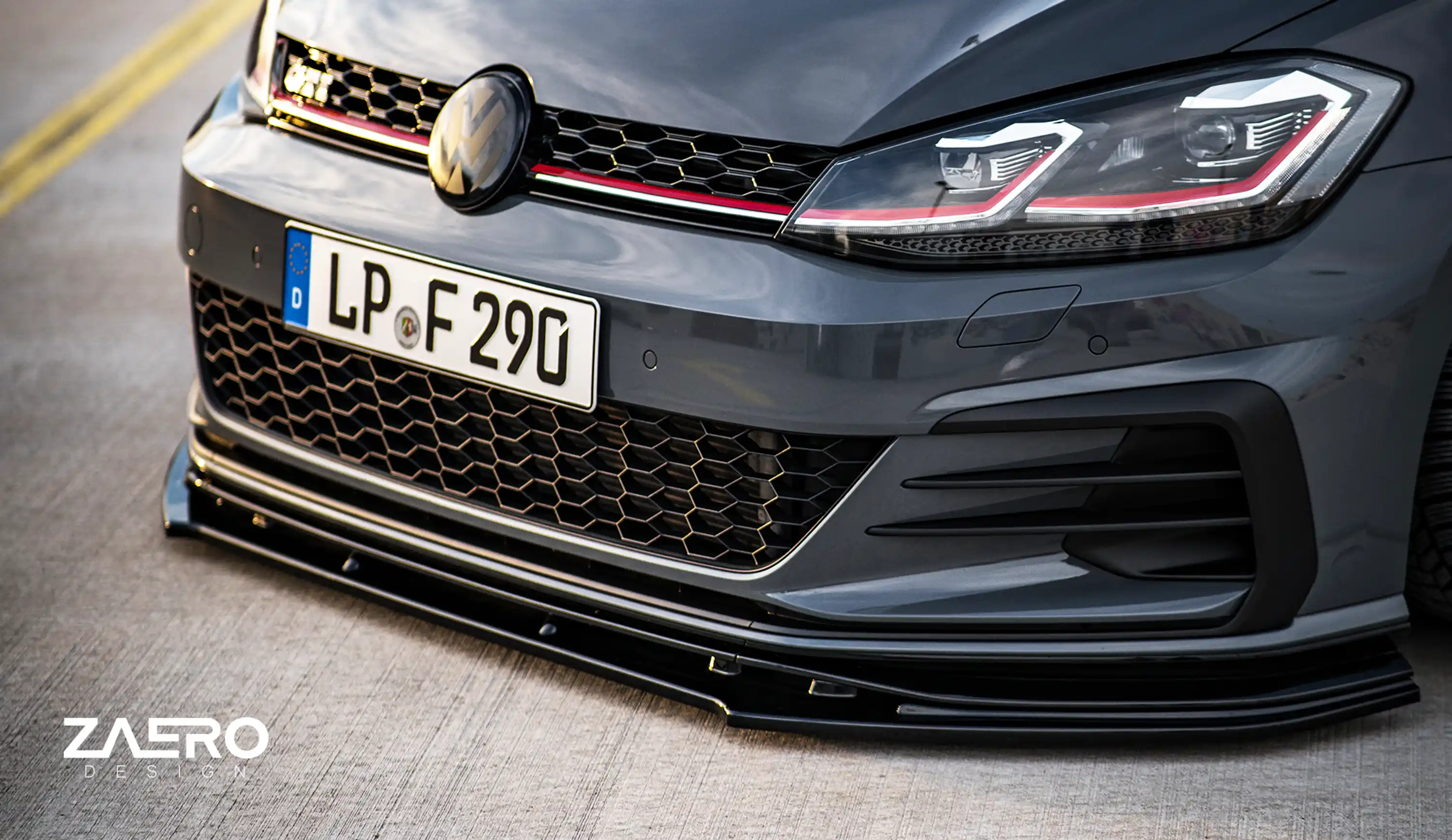 ZAERO EVO-1 Frontspoiler für VW Golf 7 GTI TCR (Facelift)