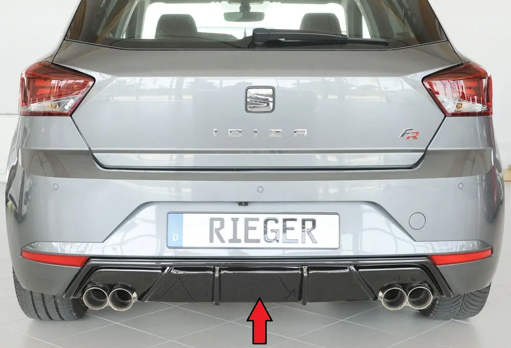 Rieger Heckeinsatz für Seat Ibiza KJ