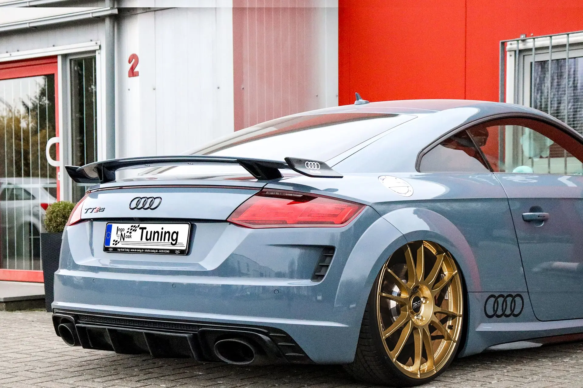Ingo Noak Racing Heckansatz für Audi TT RS 8S Facelift