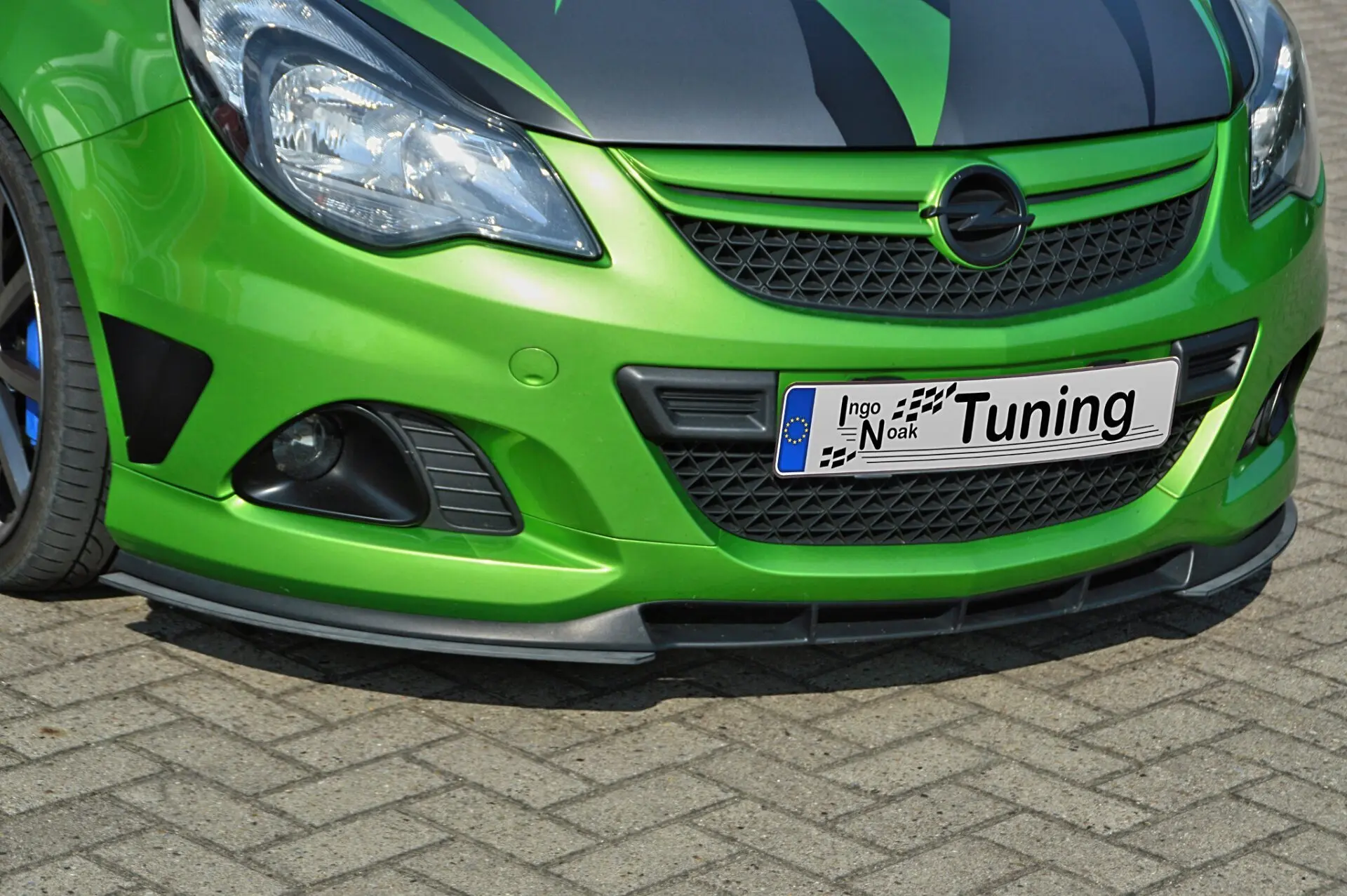 Ingo Noak Frontspoiler Flaps L/R für Opel Corsa D OPC Nürburgring Edition