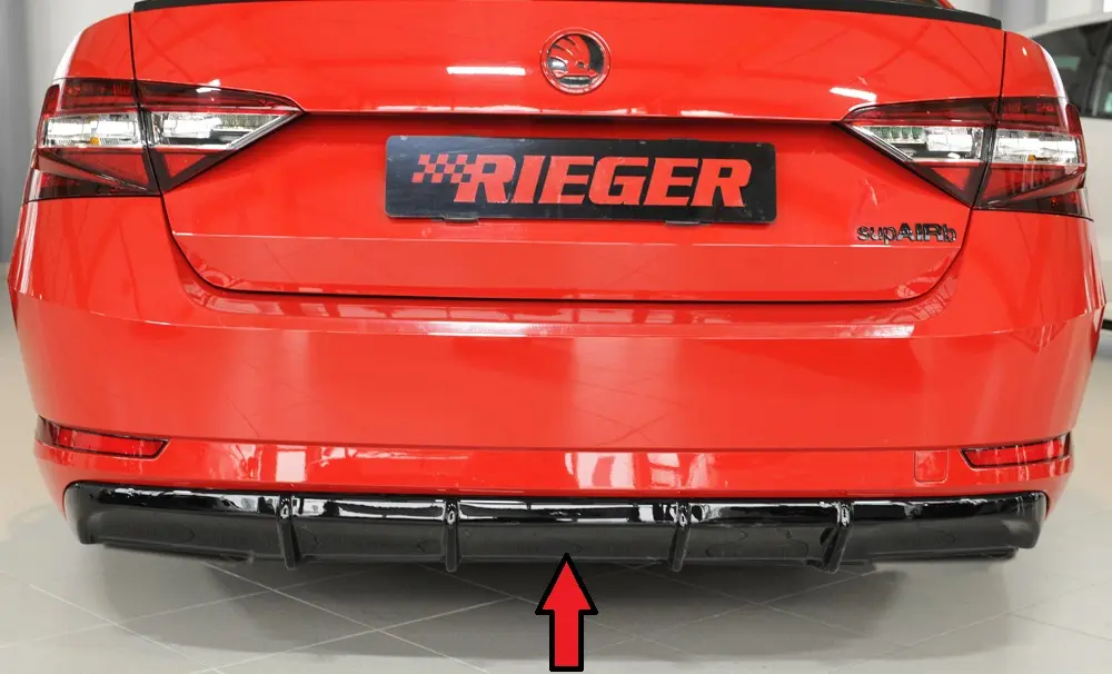 Rieger Heckeinsatz für Skoda Superb III (3T/3V)